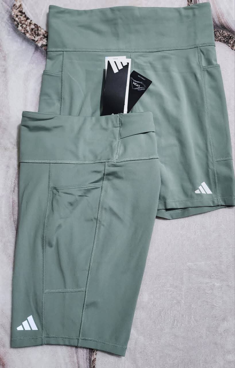 Adidas spandex 5 " leggings _0