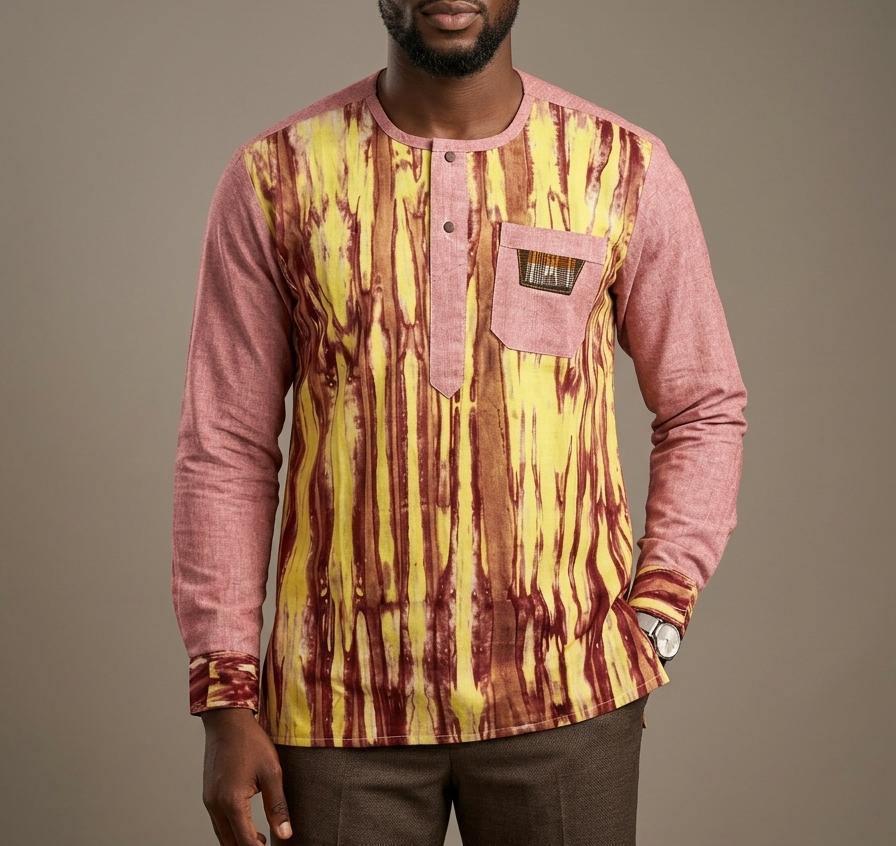 Chemise homme manche longue