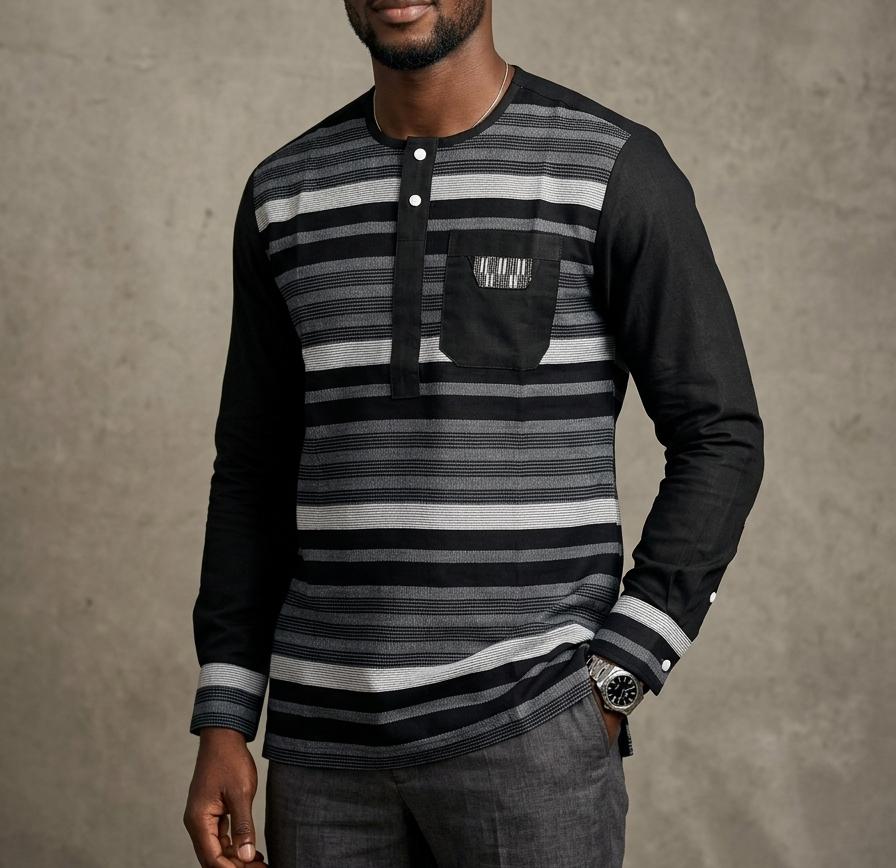 Chemise homme manche longue_0