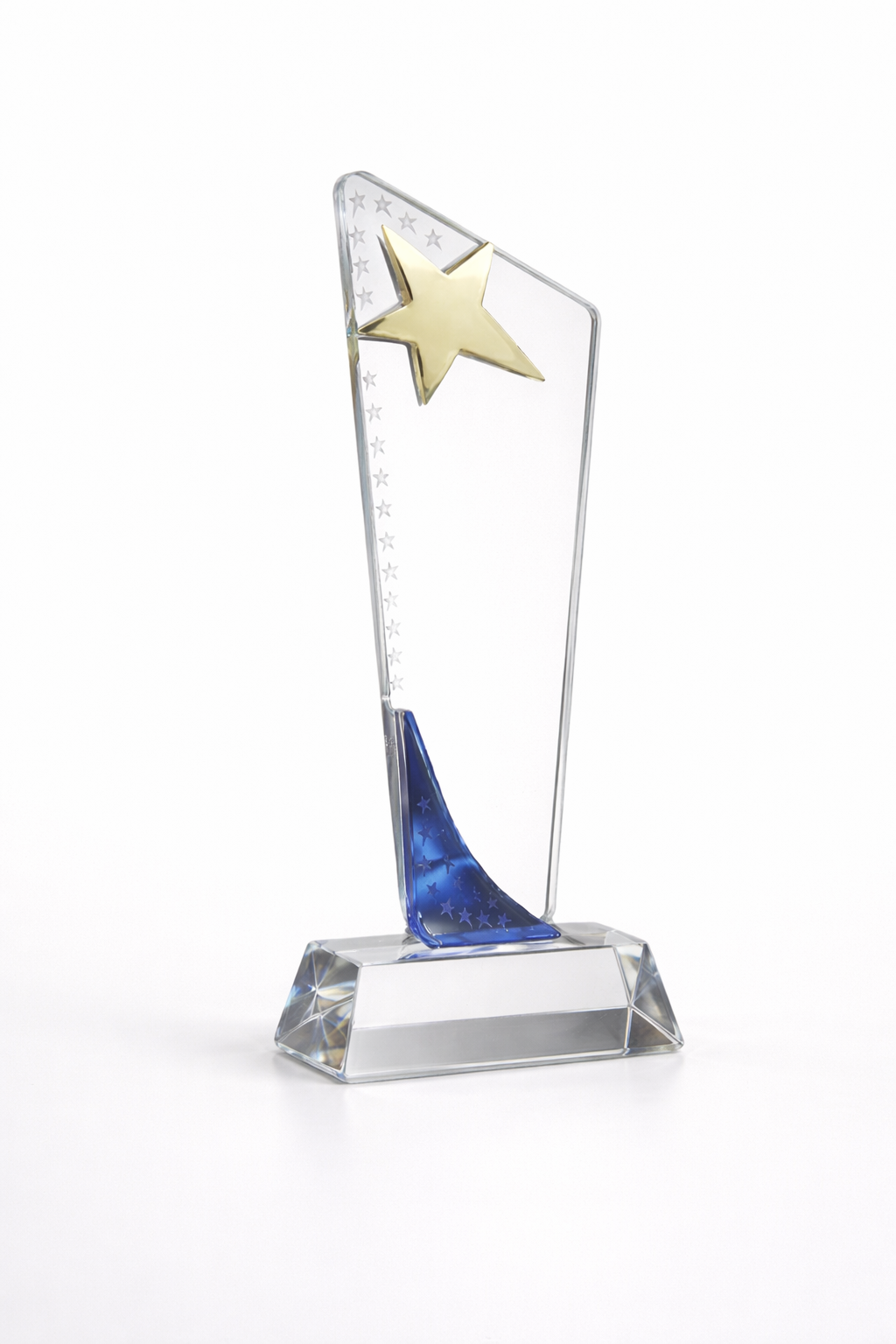 trophée en verre cristal _0