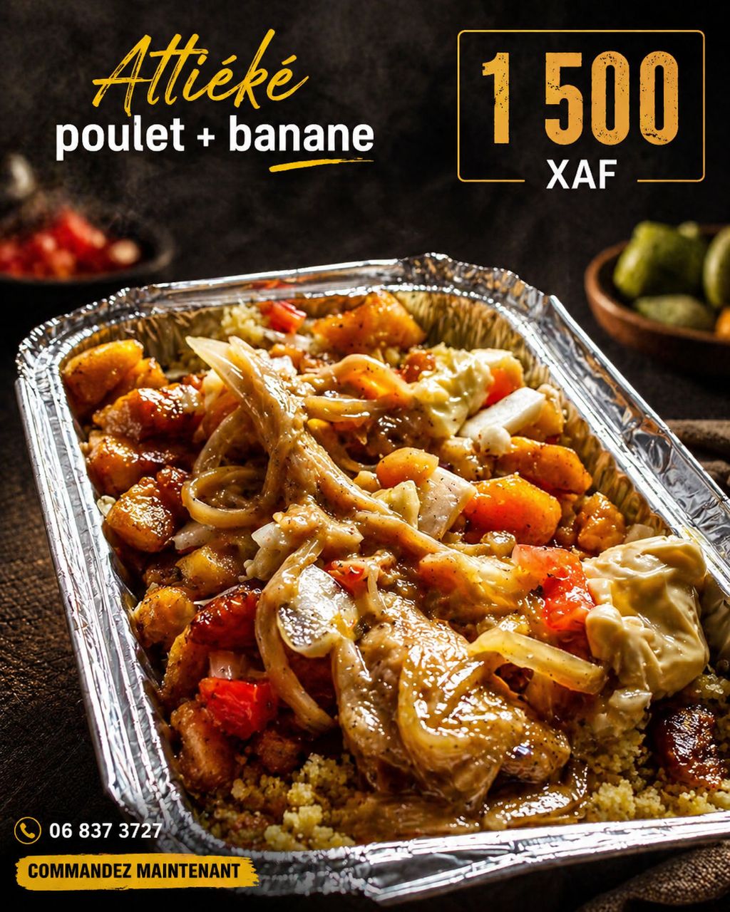 Attiéke Poulet Banane_4
