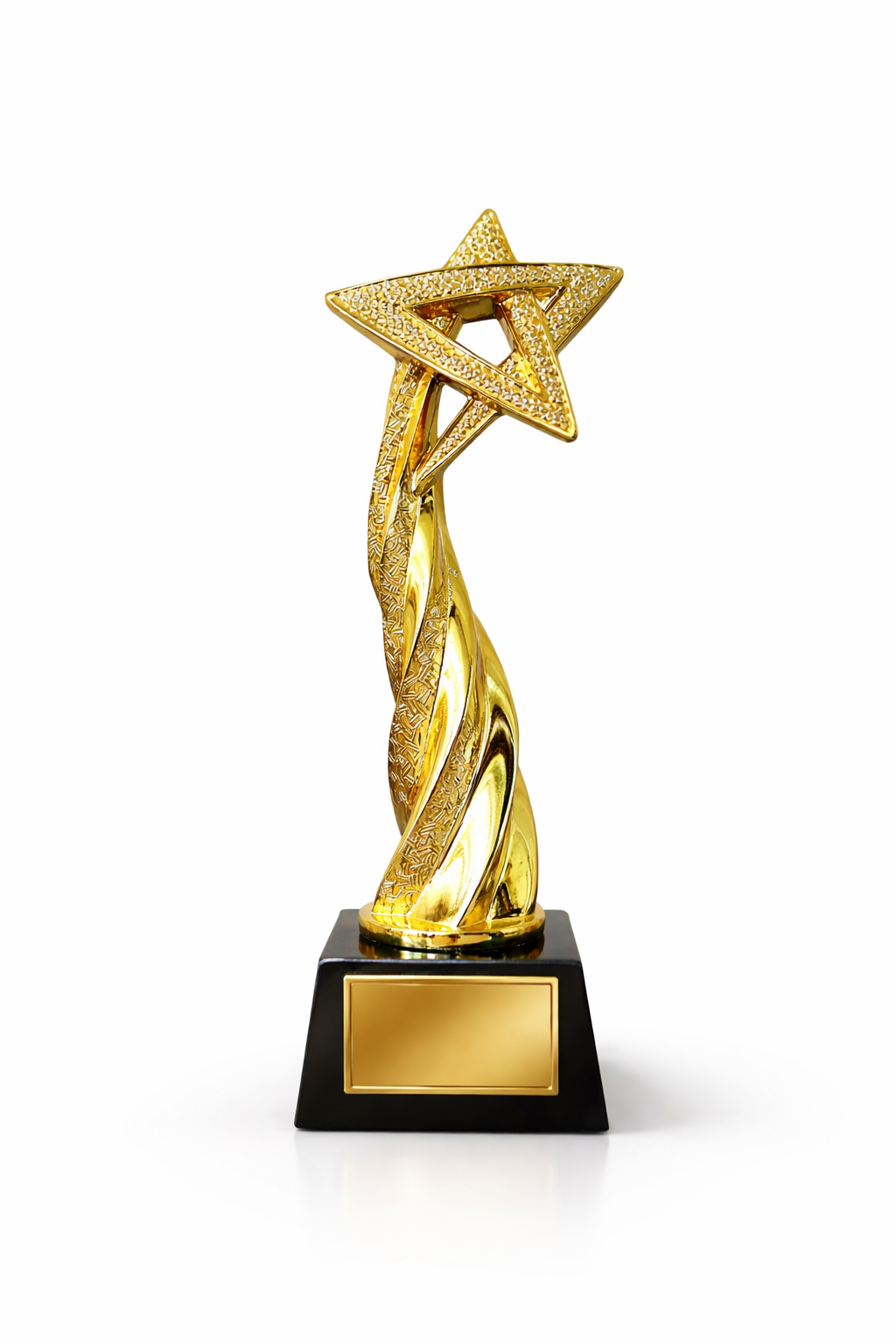 trophée en métal doré(étoile) 