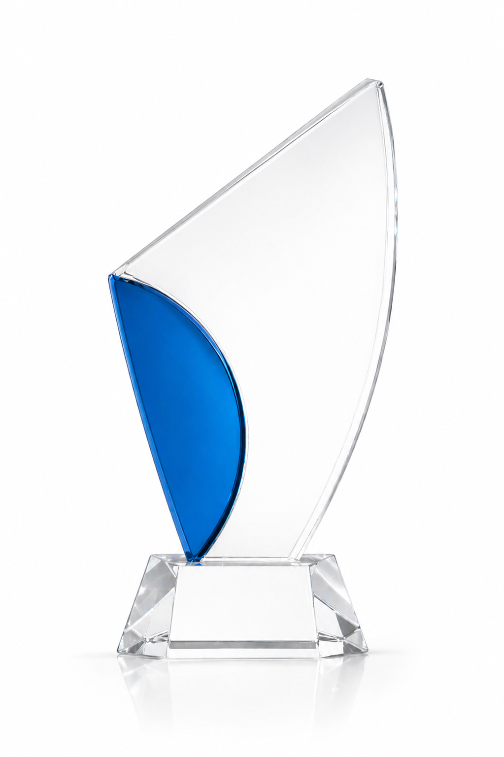 trophée en verre cristal 