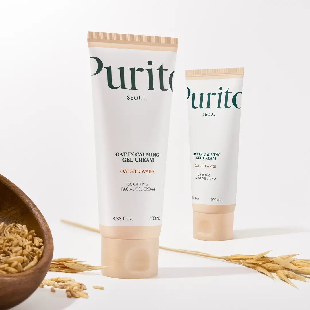 ‏Purito Oatin Calming Gel Cream Oat Seed Water - 100ml | بوريتو كريم جل مرطب للوجه - 100 مل_0