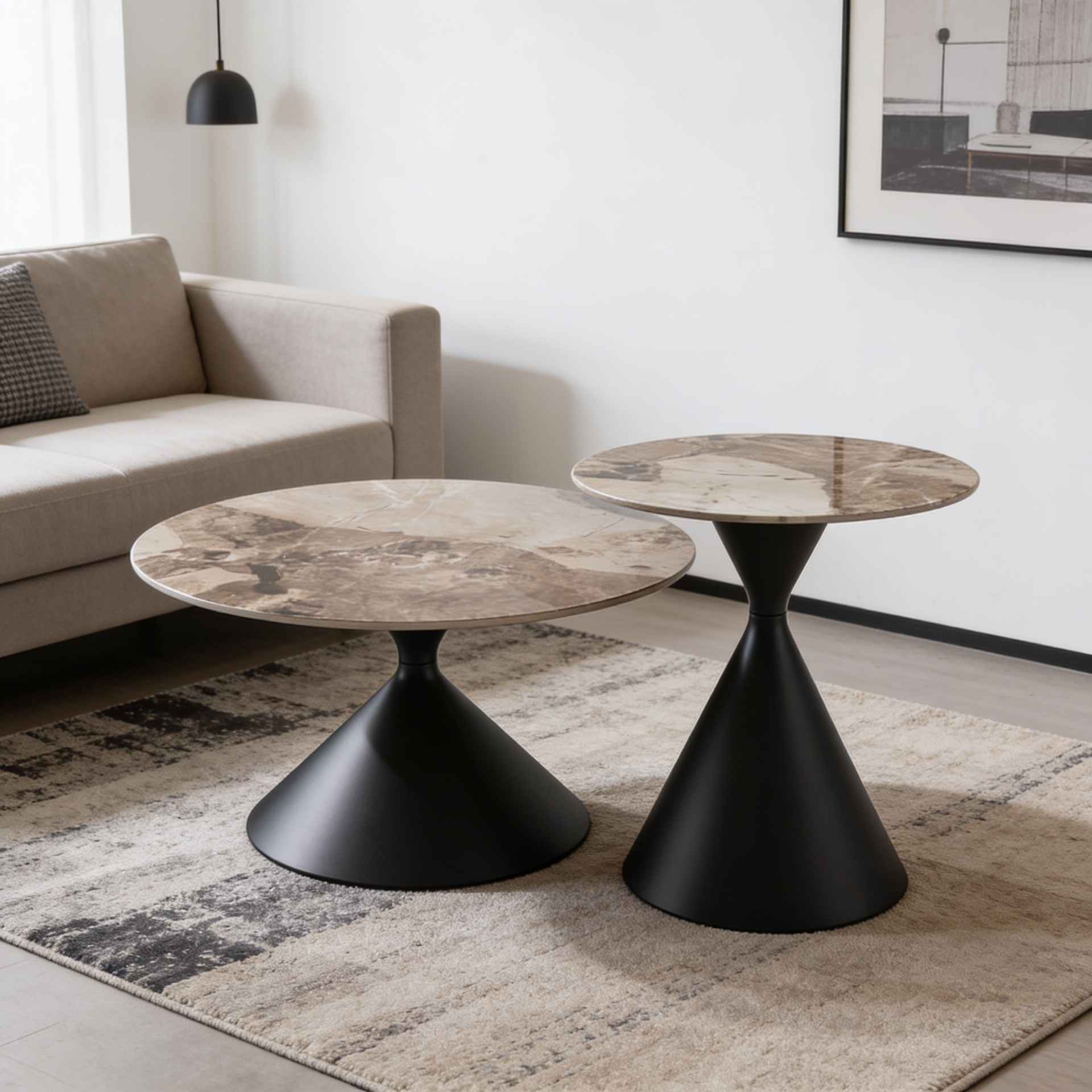 10500097 - MARBLE COFFEE TABLE_0