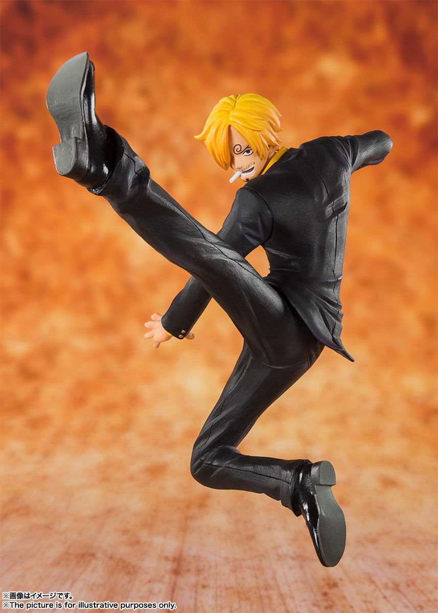 (Japan Version) Figuarts ZERO - Black Leg Sanji "ONE PIECE"