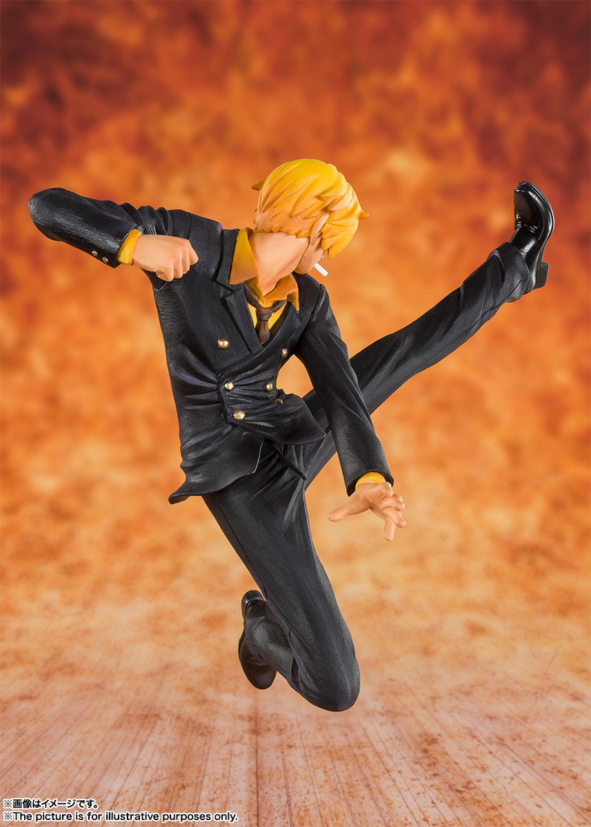 (Japan Version) Figuarts ZERO - Black Leg Sanji "ONE PIECE"_4