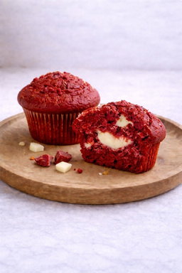 Cream Cheese Red Velvet Muffin