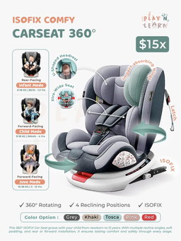 COMFY CARSEAT 360° ISOFIX 