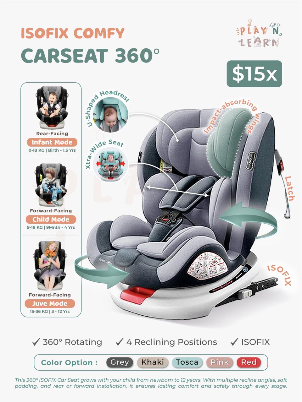 COMFY CARSEAT 360° ISOFIX _1