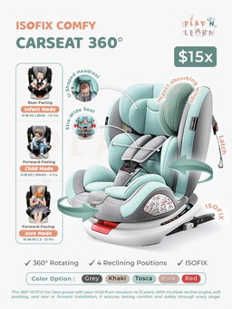 COMFY CARSEAT 360° ISOFIX 