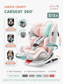 COMFY CARSEAT 360° ISOFIX 