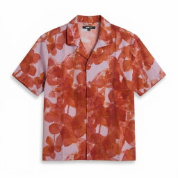 Fairlane Foliage Shirt - Red 1ZW006