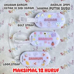 Bag Tag Karakter PUTIH SUSU