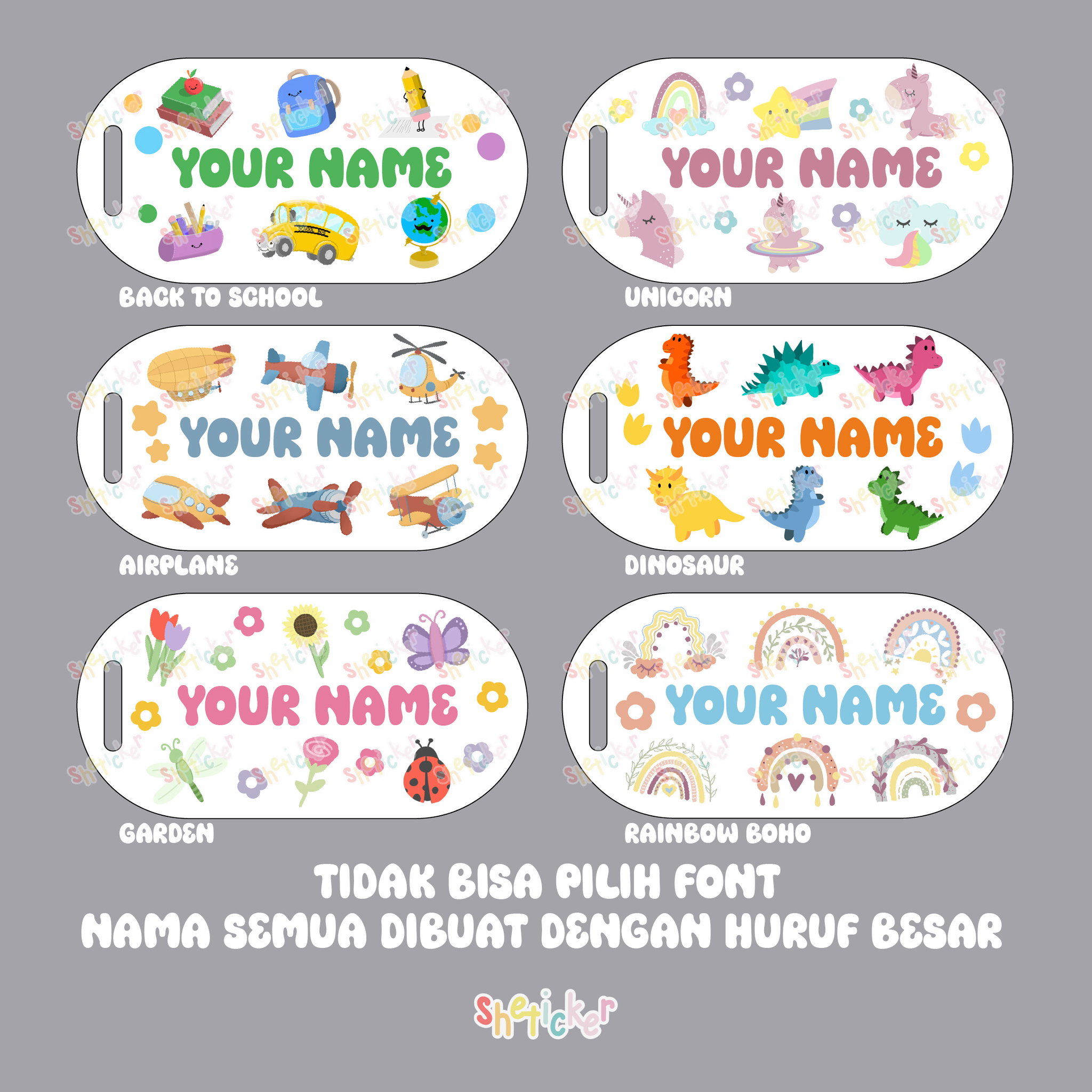 Bag Tag Karakter PUTIH SUSU_3