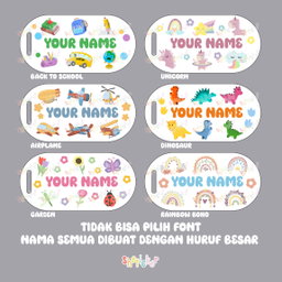 Bag Tag Karakter PUTIH SUSU