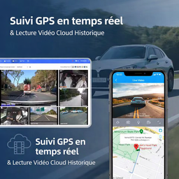 Traceur GPS Dashcam JC181 + Installation