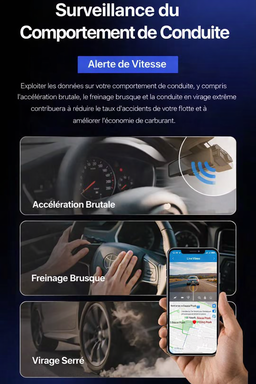 Traceur GPS Dashcam JC400 AiVision Cam + Installation