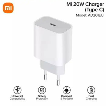 Xiaomi Chargeur rapide 20W type C