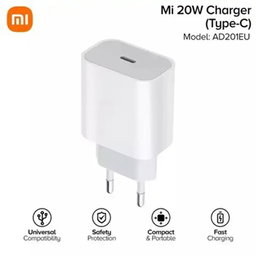 Xiaomi Chargeur rapide 20W type C