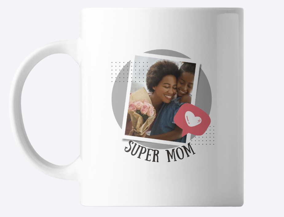 Mom Definition - Supermom Photo Mug