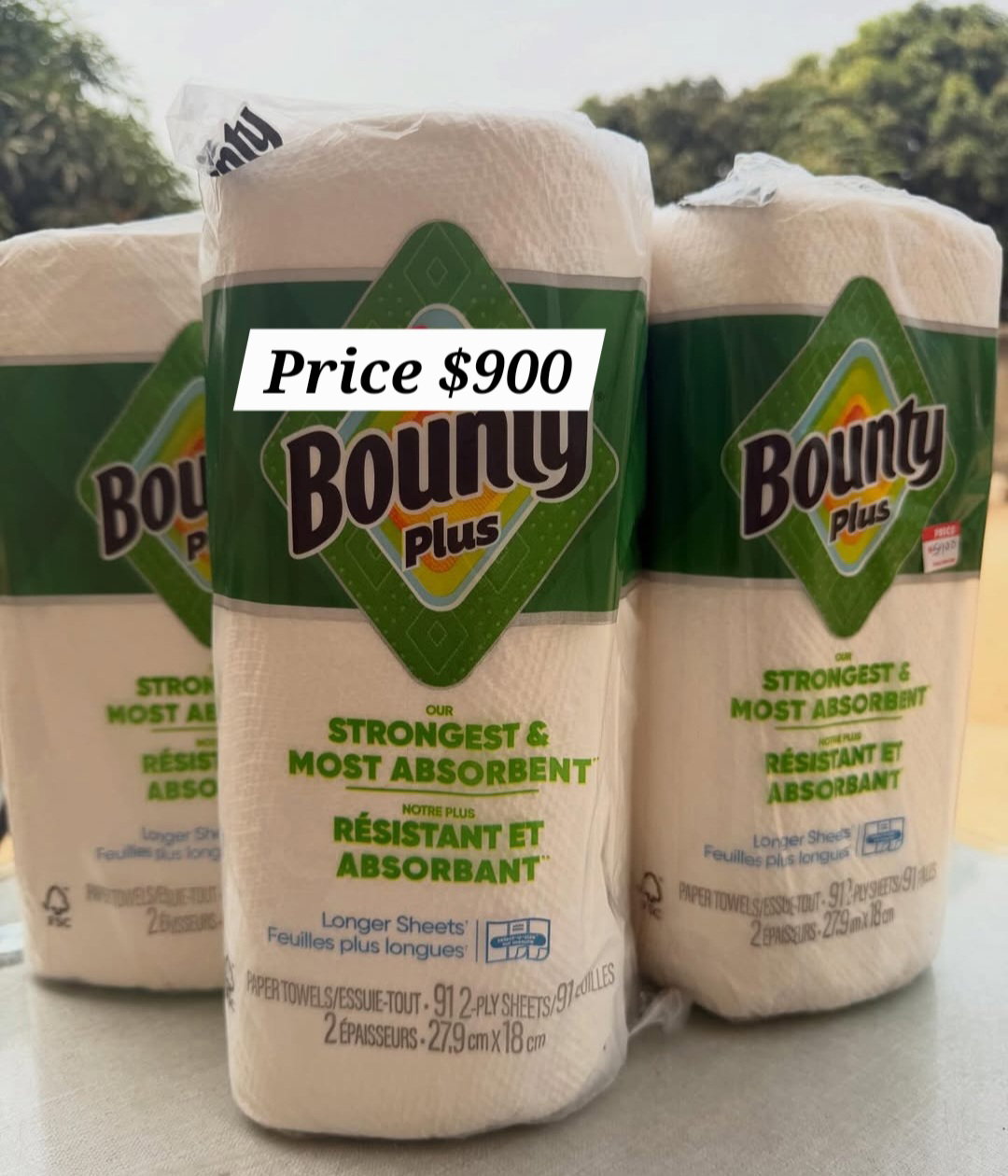 Bounty tissue 1 roll