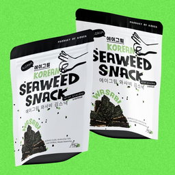 에어그릴김스낵 와사비6+치즈2개 (랜덤)포장봉투