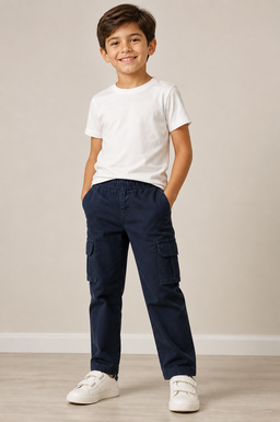 Boys Slim-Fit Wrinkle-Resistant Flat-Front Chino Pant (Copy)