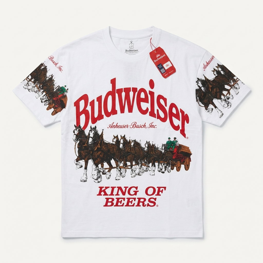 Budweiser King Of Beers Tee - White 1ZW903_0
