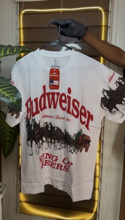 Budweiser King Of Beers Tee - White 1ZW903