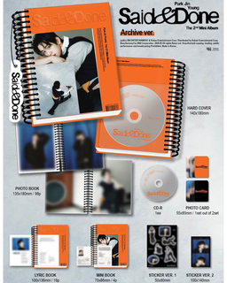 Park Jin Young The 2nd Mini Album [Said & Done]