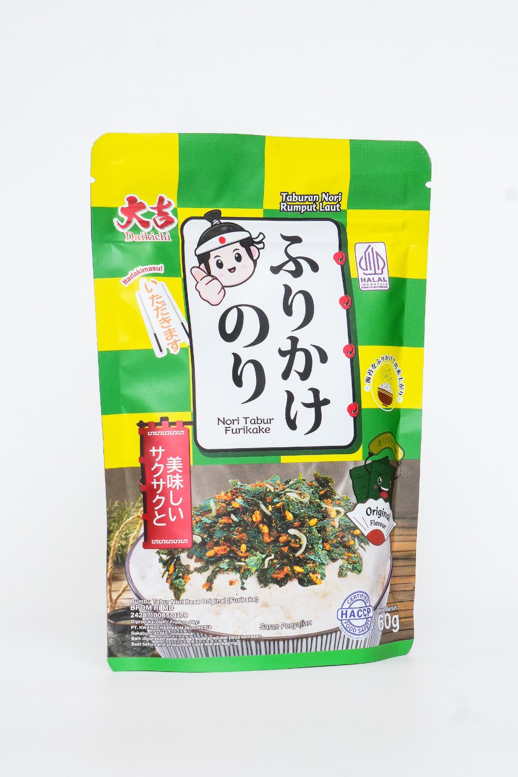 Daikichi Nori Tabur Furikake Original 60g_0