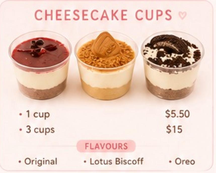 Cheesecake Cups