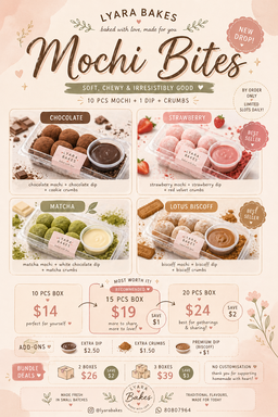 Mochi Bites Weekly Drop