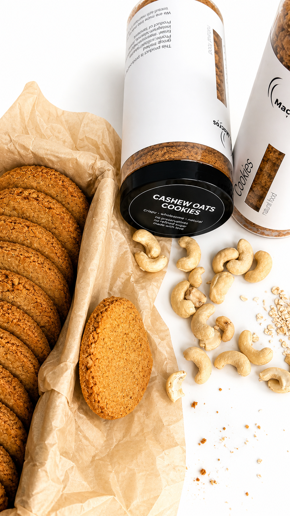 Cashew Oats Cookies