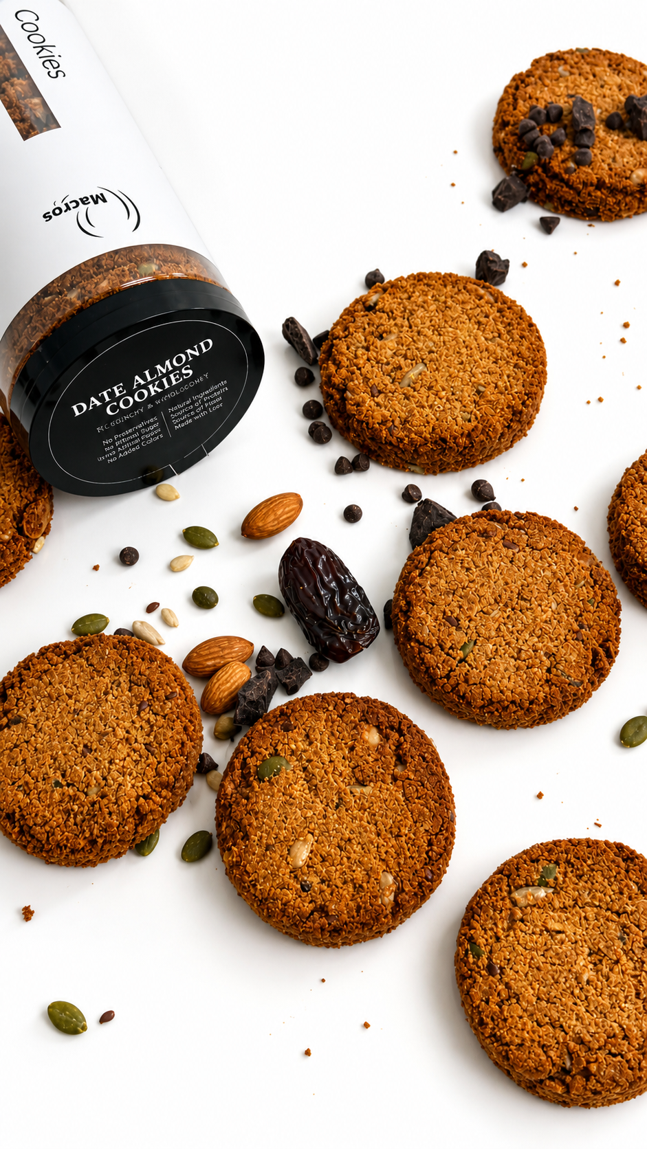 Almond Date Cookies