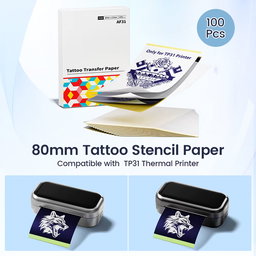 Mini Stencil Paper for Mini Thermal Printer 100 Pcs