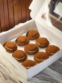 Double Rich Chocolate Cheese Tart Box
