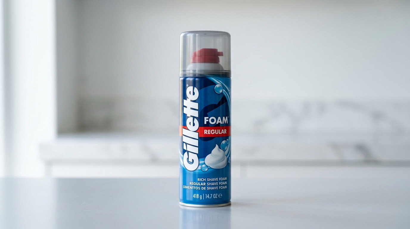 Gillette Foam Regular 418gm _0