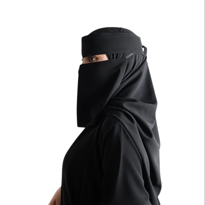 Liara Small Size Niqab – 8 Inch Length _5