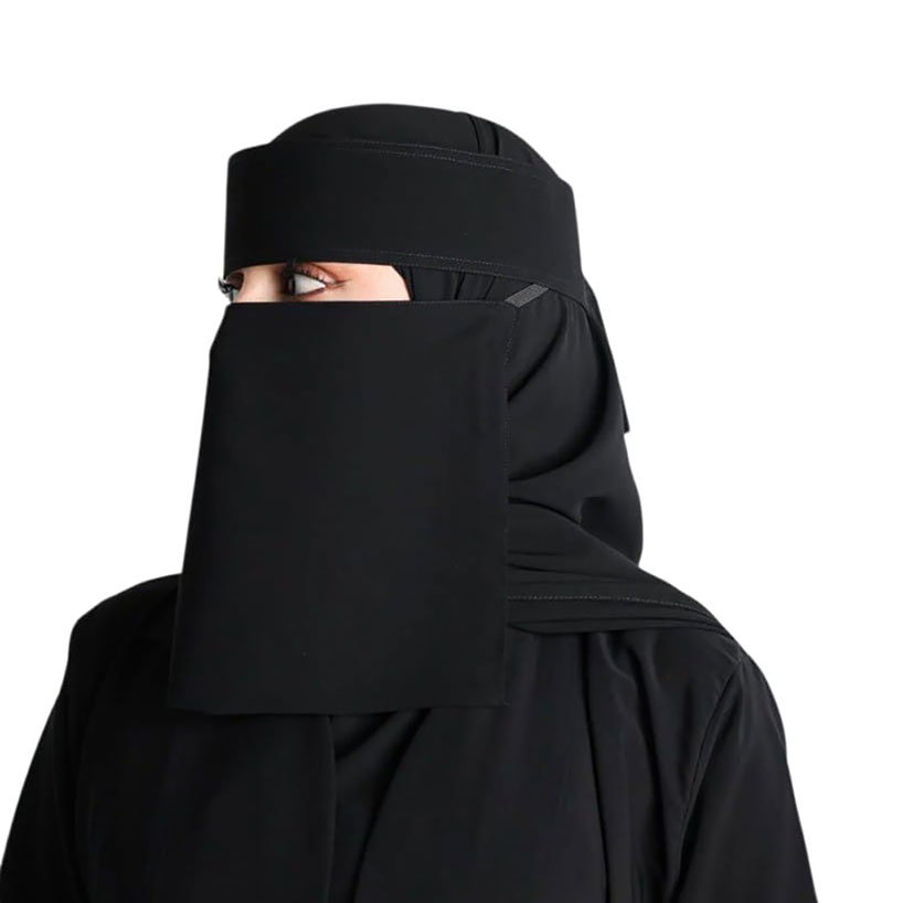 Liara Small Size Niqab – 8 Inch Length _4