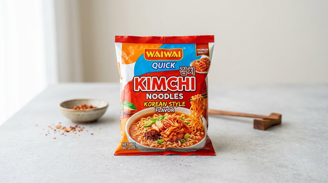 WAIWAI QUICK NOODLES KIMCHI 60 GM