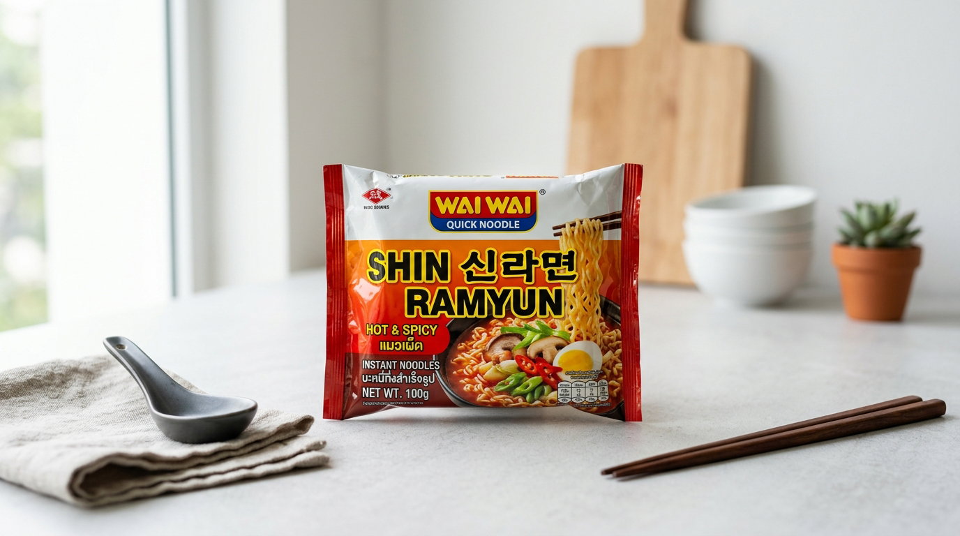 WAI WAI QUICK NOODLE SHIN RAMYUN 