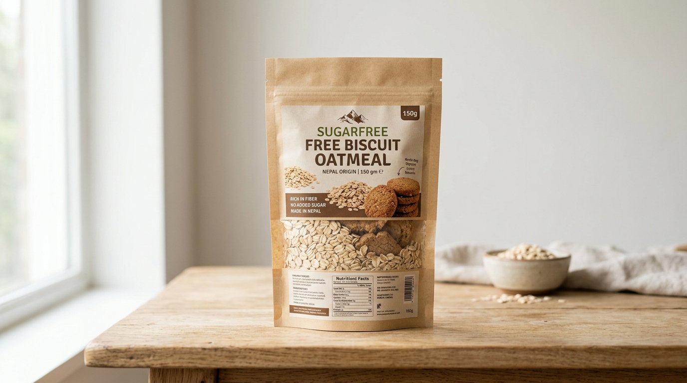 Sugarfree Free Biscuit Oatmeal 150 gm_0