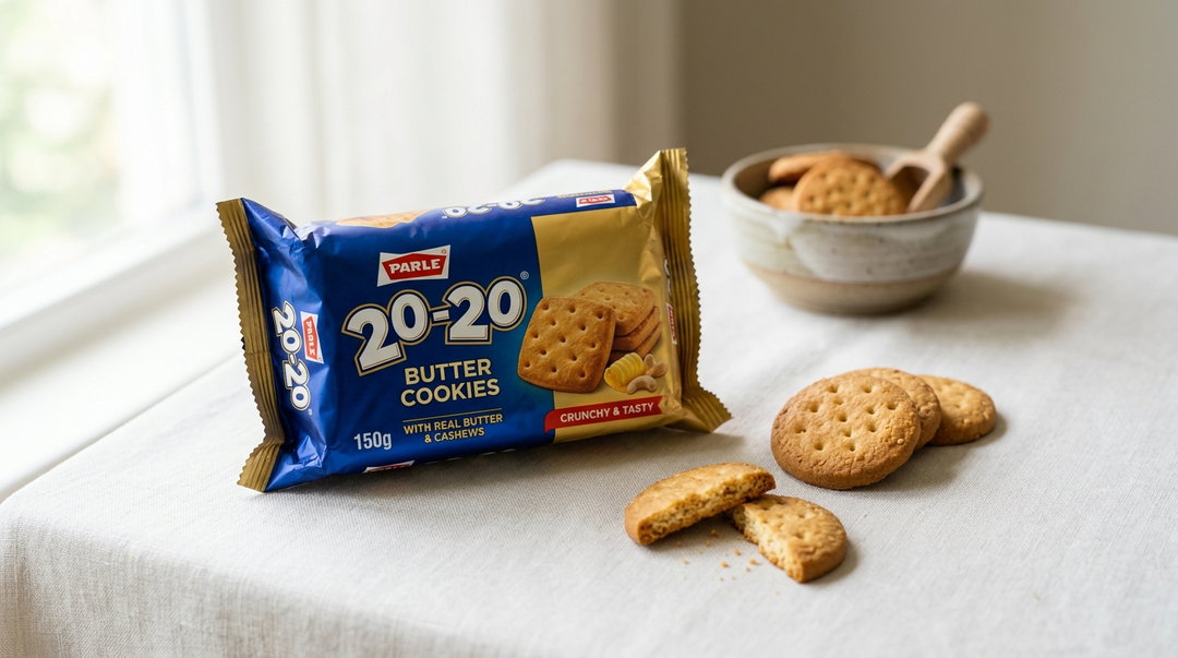 PARLE 20-20 BUTTER COOKIES 150 GM