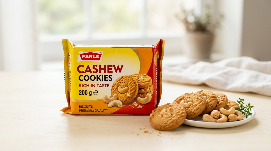 PARLE CASHEW COOKIES 200 GM