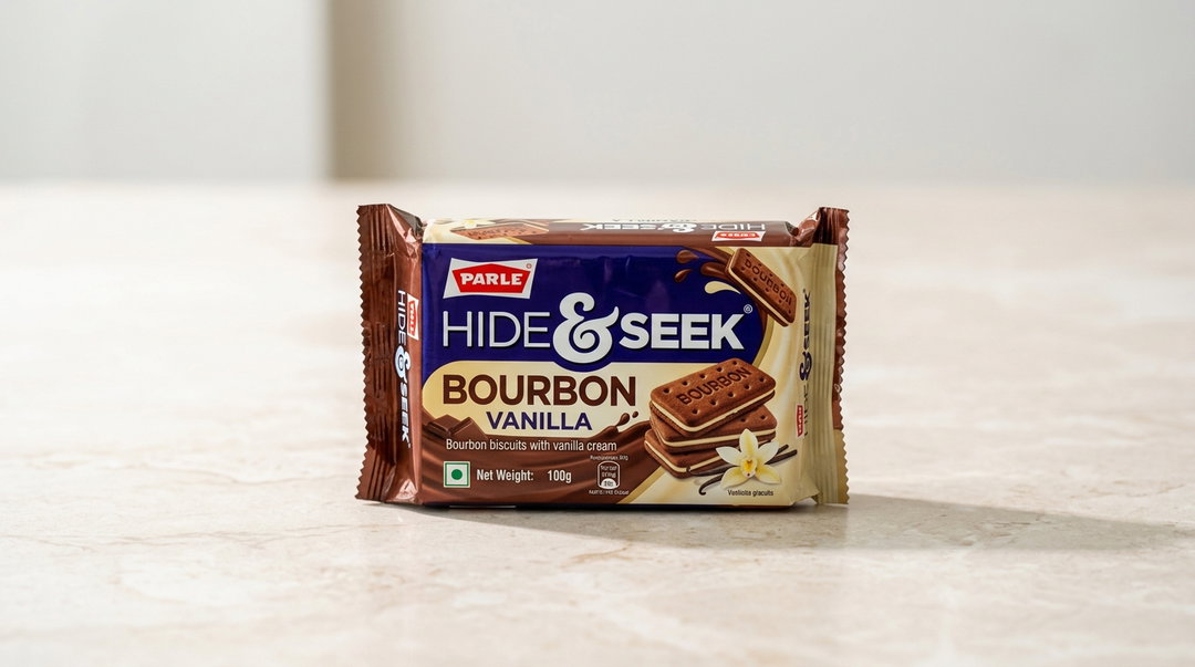 PARLE HIDE AND SEEK BOURBORN VANILLA 100 GM