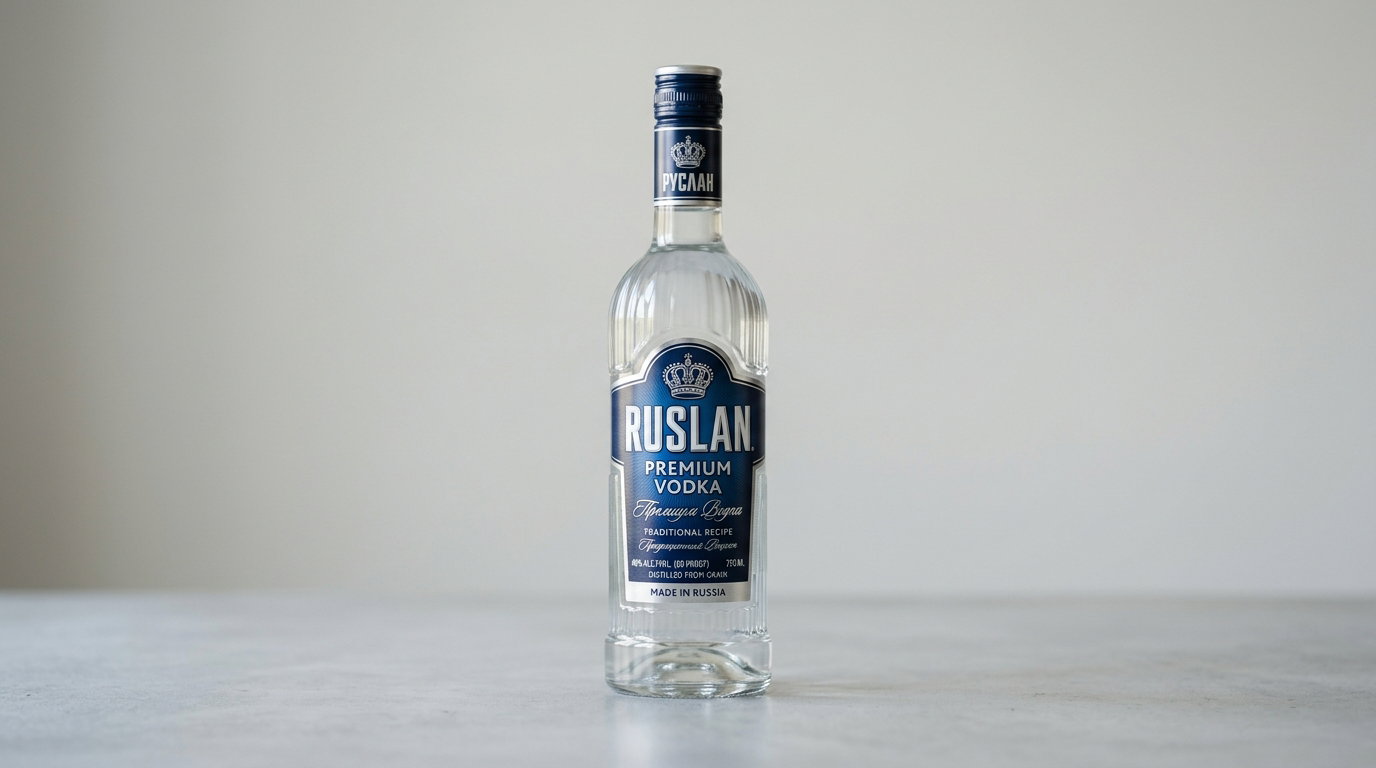RUSLAN PREMIUM VODKA 750 ML