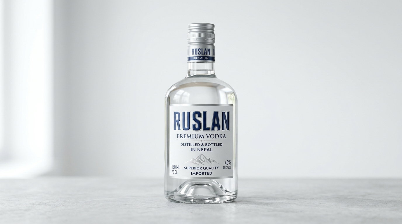 RUSLAN PREMIUM VODKA 180 ML_0