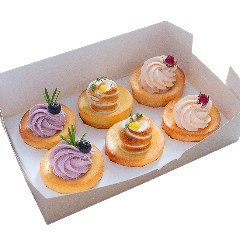 Box of 6 Regular Mochi Cupcakes_0